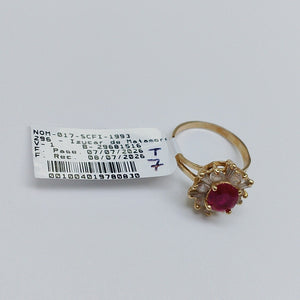 ANILLITO ORO 14 K 3.3 GRMS (SEMINUEVO)