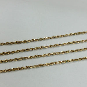 CADENA ORO 14 K 7.5 GRMS (SEMINUEVO)