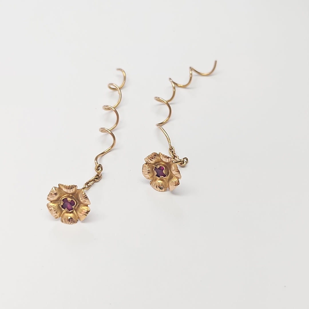 ARETES PAR ORO 8 K 2,60 GRMS (SEMINUEVO)