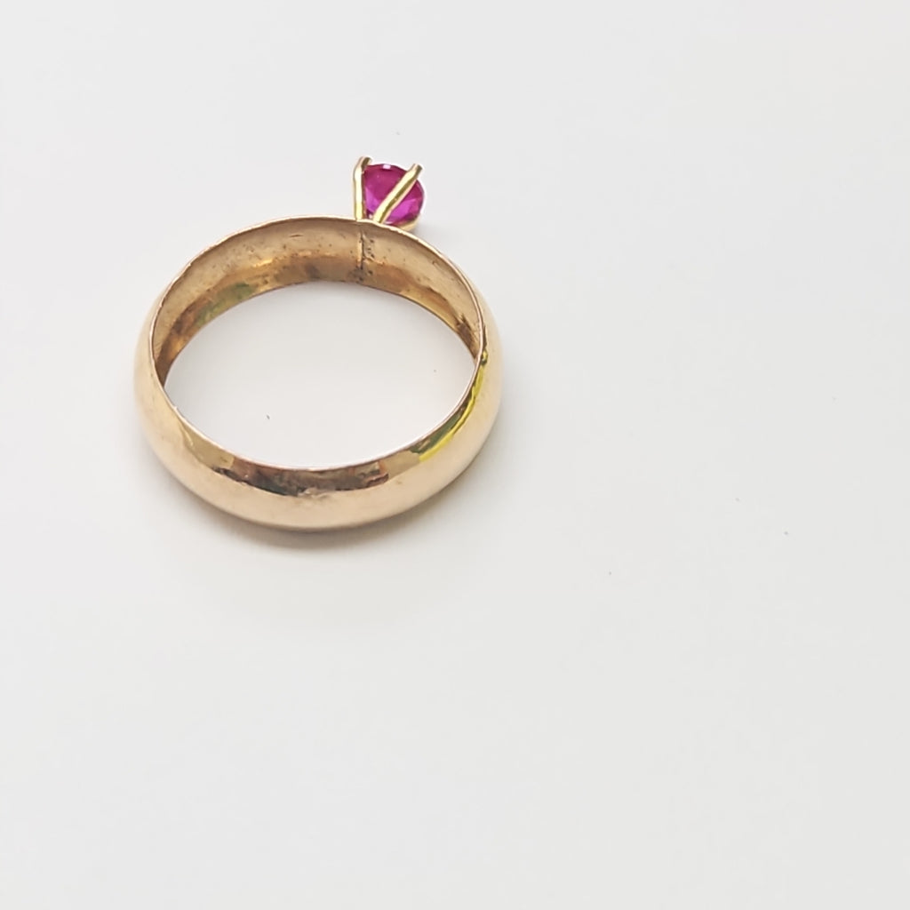 ANILLO ORO 10 K 1,30 GRMS (SEMINUEVO)
