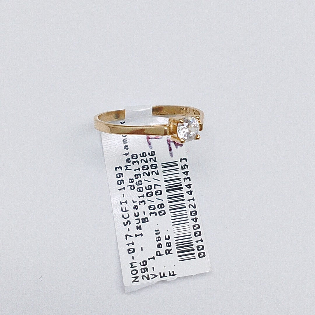ANILLO ORO 14 K 1,30 GRMS (SEMINUEVO)