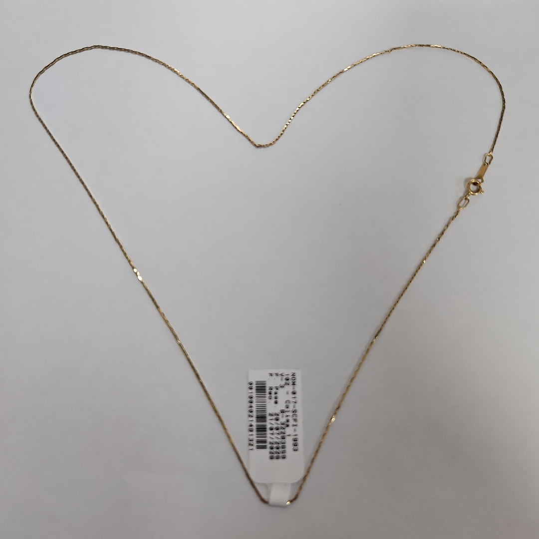GARGANTILLA ORO 14 K 1,50 GRMS (SEMINUEVO)