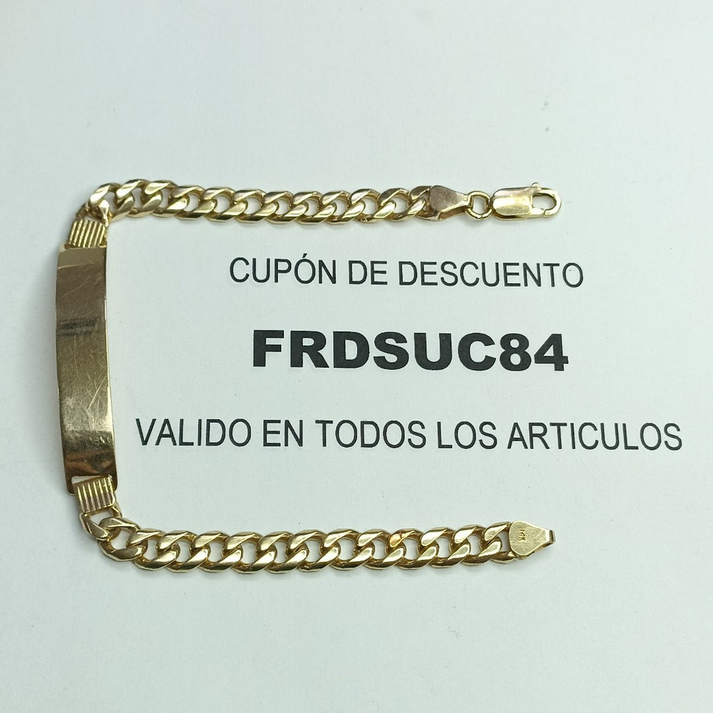 ESCLAVA ORO 14 K 19.1 GRMS (SEMINUEVO)
