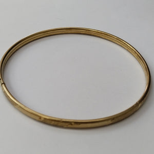PULSERA RIGIDA ORO 10 K 5,20 GRMS (SEMINUEVO)