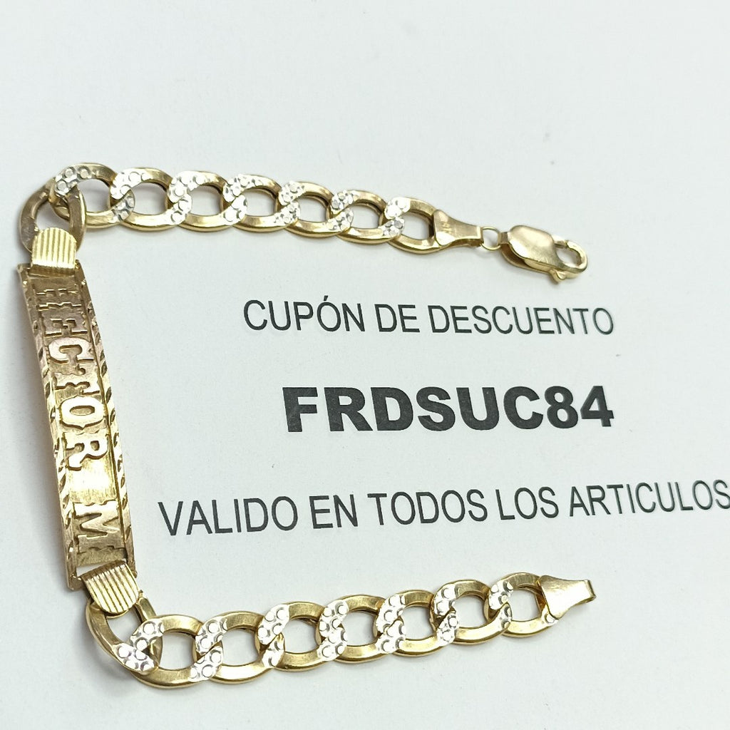 ESCLAVA ORO,RODIADO 14 K 13,00 GRMS (SEMINUEVO)