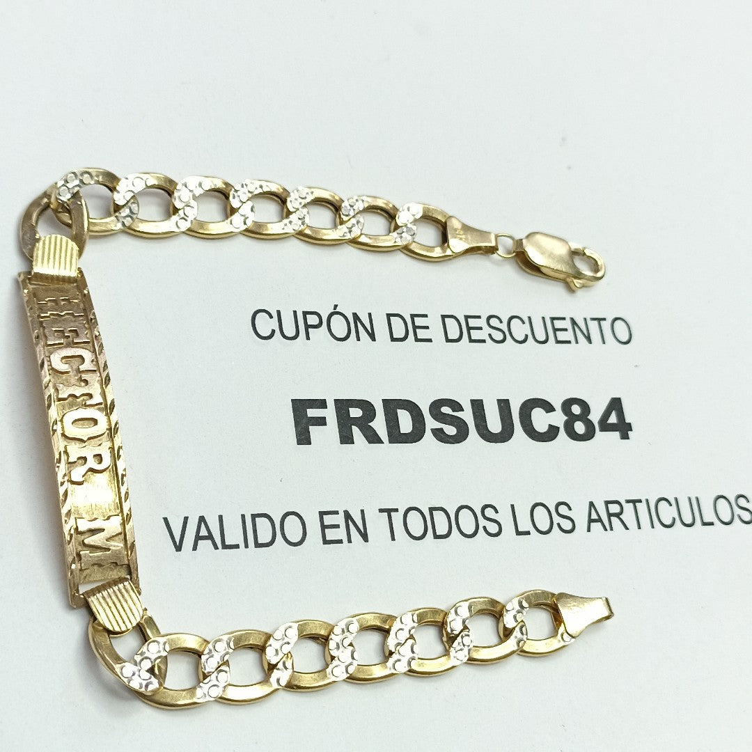 ESCLAVA ORO,RODIADO 14 K 13,00 GRMS (SEMINUEVO)