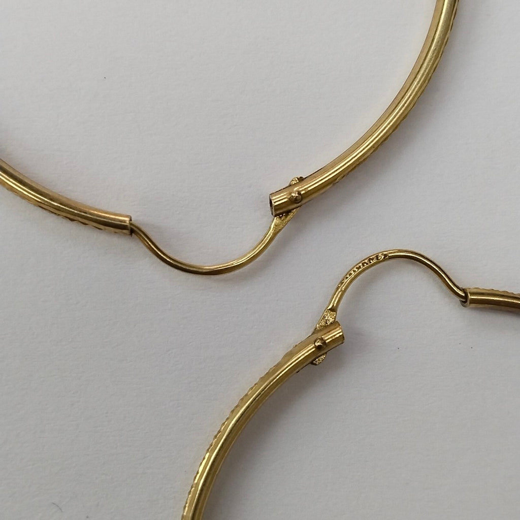 ARRACADAS PAR ORO 10 K 4,30 GRMS (SEMINUEVO)
