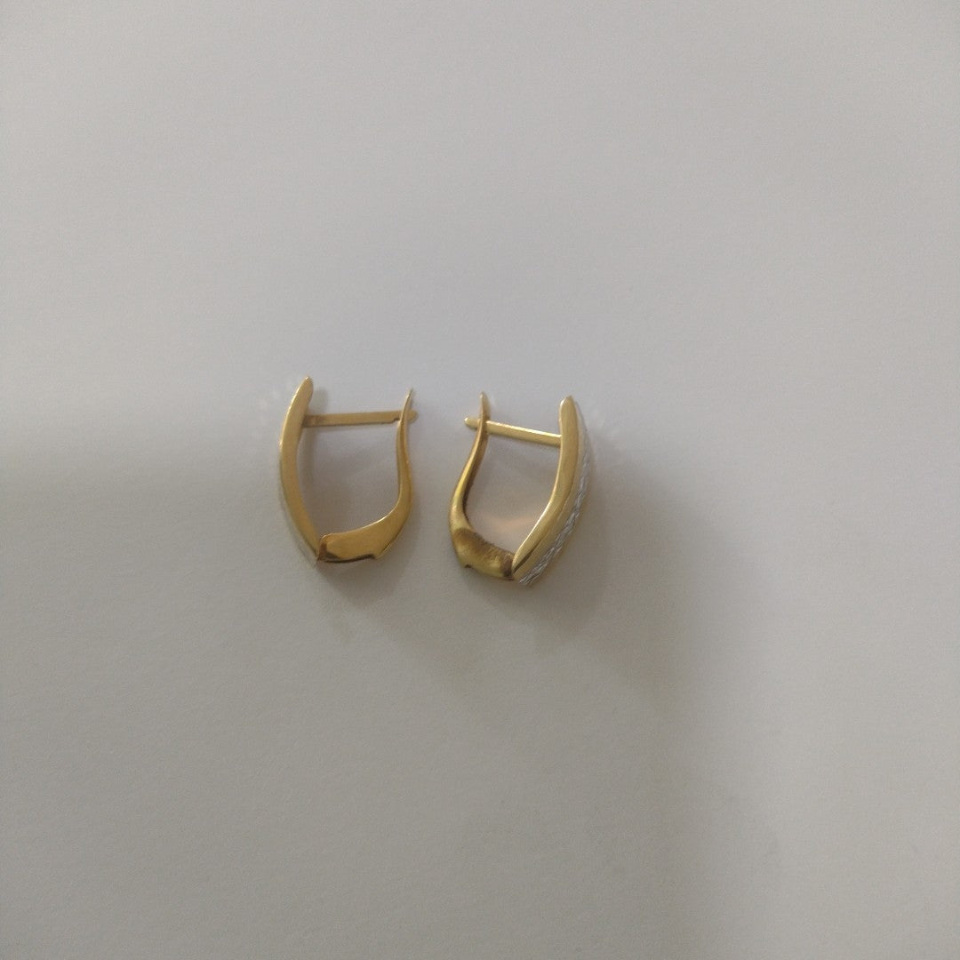 ARETES PAR ORO 14 K 1,80 GRMS (SEMINUEVO)