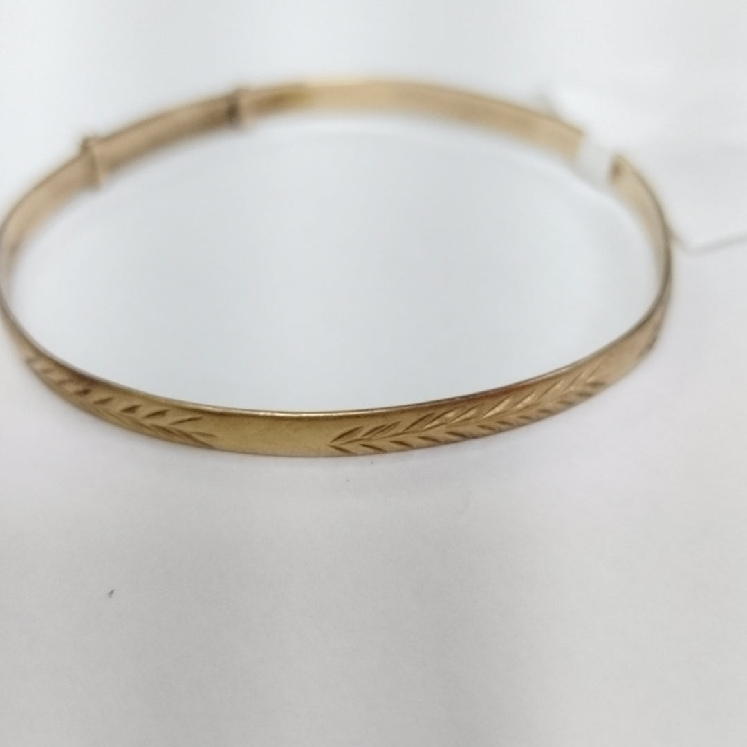 PULSERA RIGIDA ORO 10 K 7.1 GRMS (SEMINUEVO)