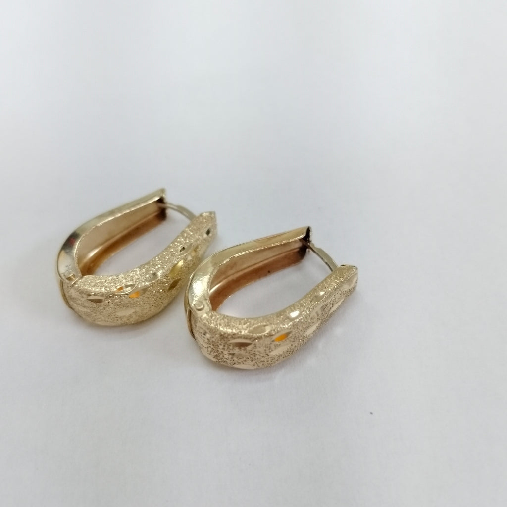ARRACADAS PAR ORO 14 K 3,20 GRMS (SEMINUEVO)