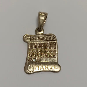 DIJE ORO 14 K 1,20 GRMS (SEMINUEVO)