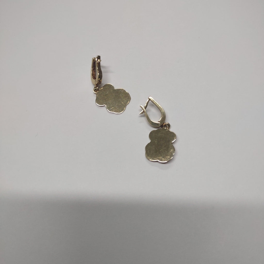 ARETES PAR ORO 14 K 4.6 GRMS (SEMINUEVO)