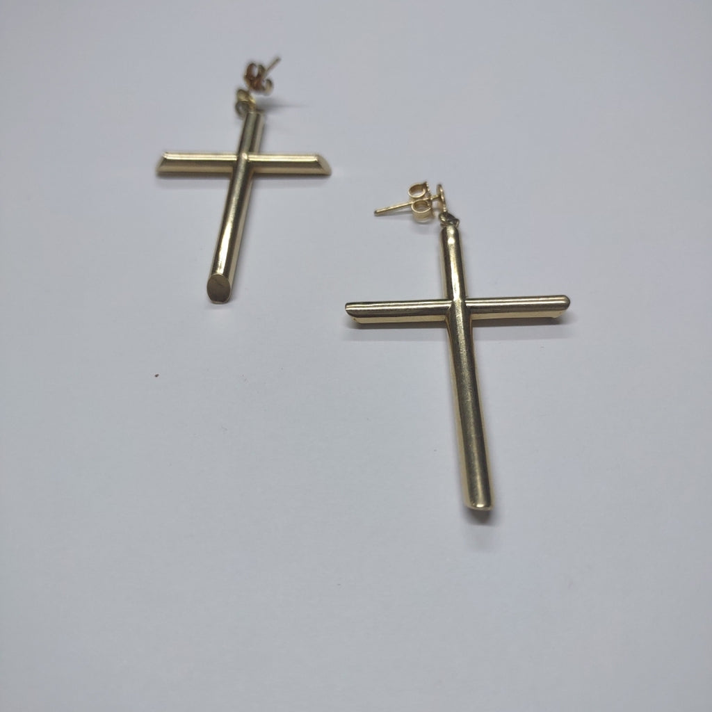 ARETES PAR ORO 10 K 3.9 GRMS (SEMINUEVO)