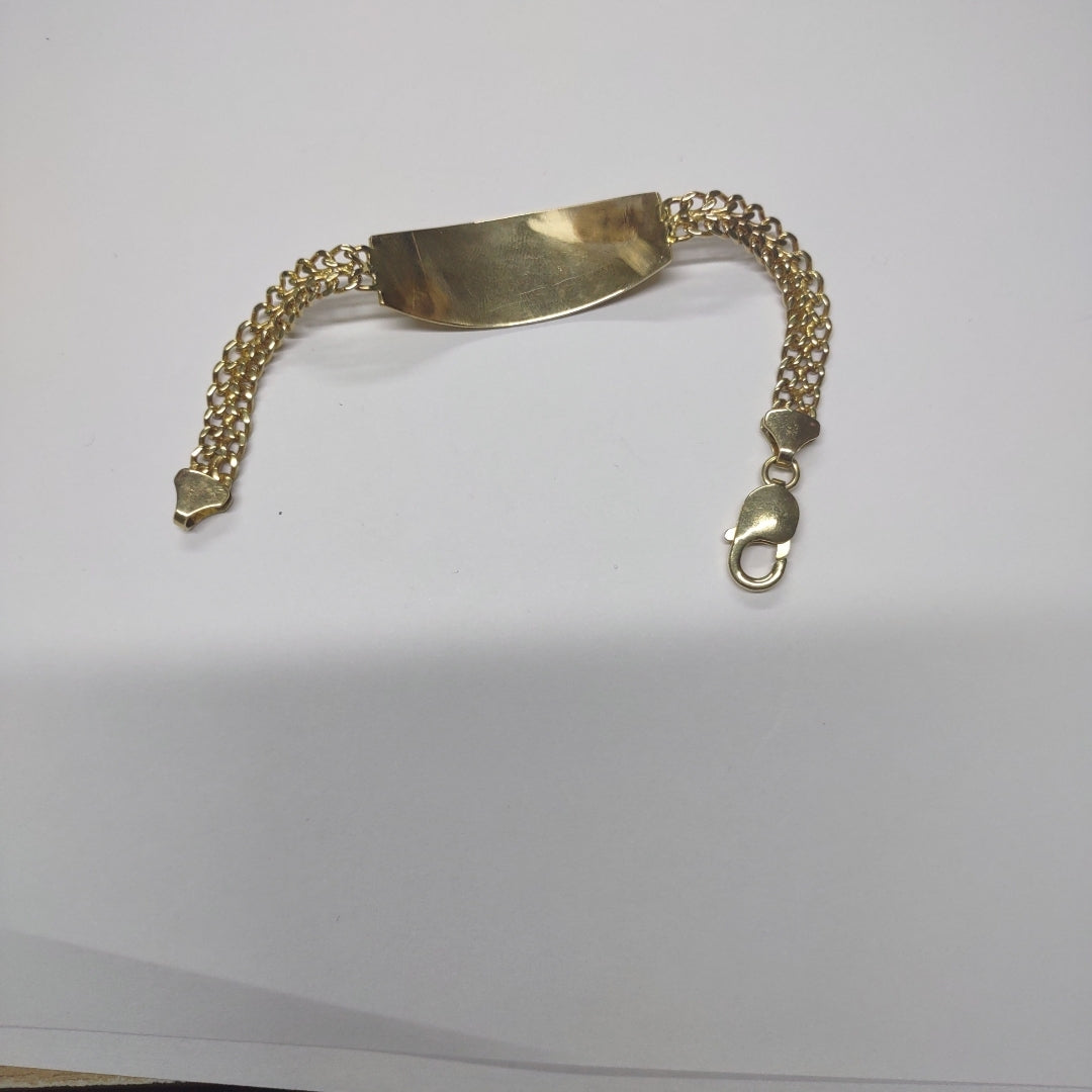 ESCLAVA ORO 14 K 13.9 GRMS (SEMINUEVO)
