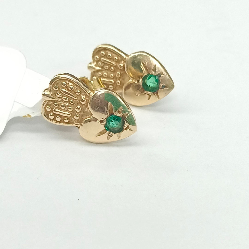 BROQUELES PAR ORO 14 K 2.1 GRMS (SEMINUEVO)