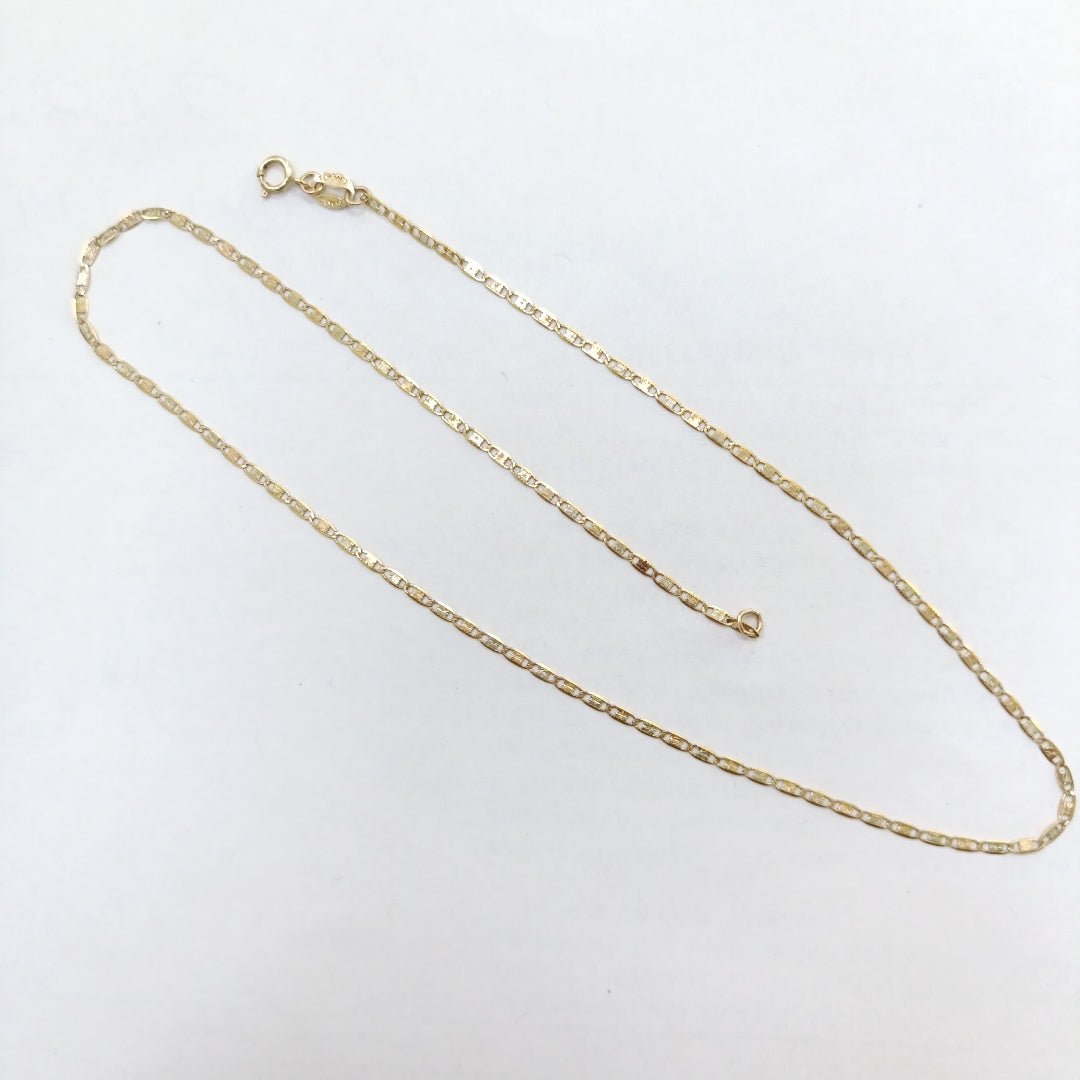 CADENA ORO 10 K 1.2 GRMS (SEMINUEVO)