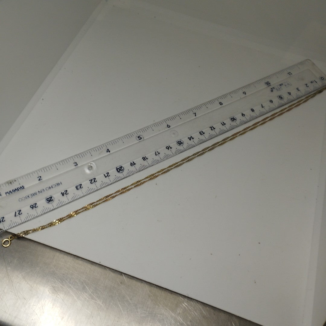 CADENA ORO 10 K 2.2 GRMS (SEMINUEVO)