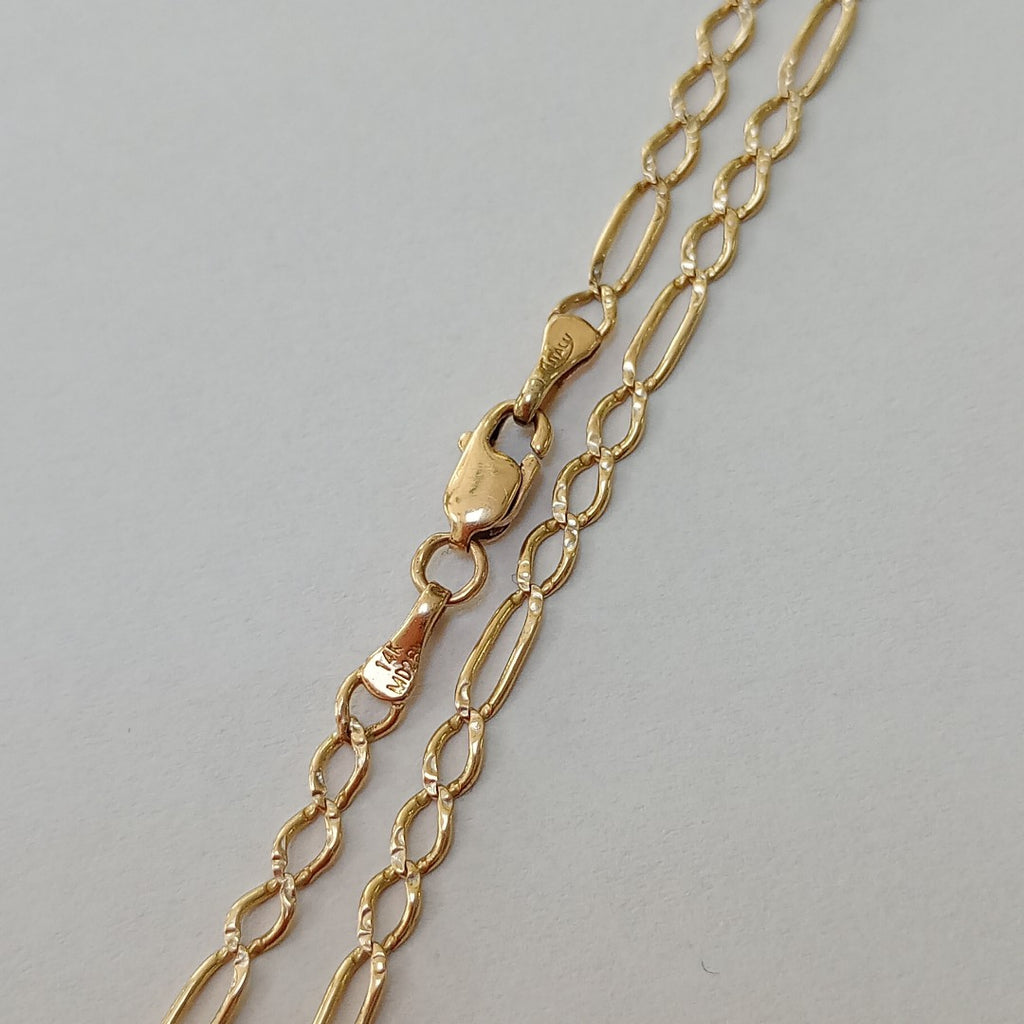 CADENA ORO 14 K 6.5 GRMS (SEMINUEVO)