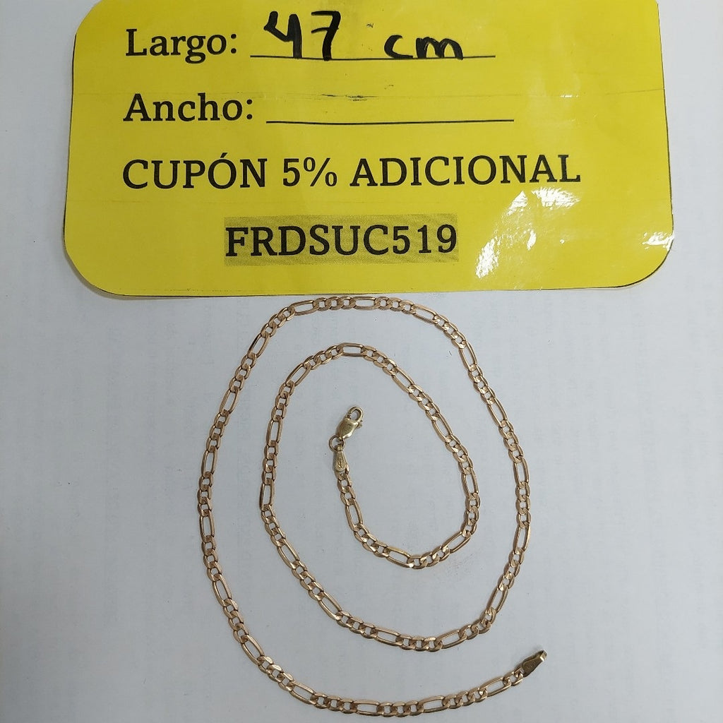 CADENA ORO 14 K 5.5 GRMS (SEMINUEVO)