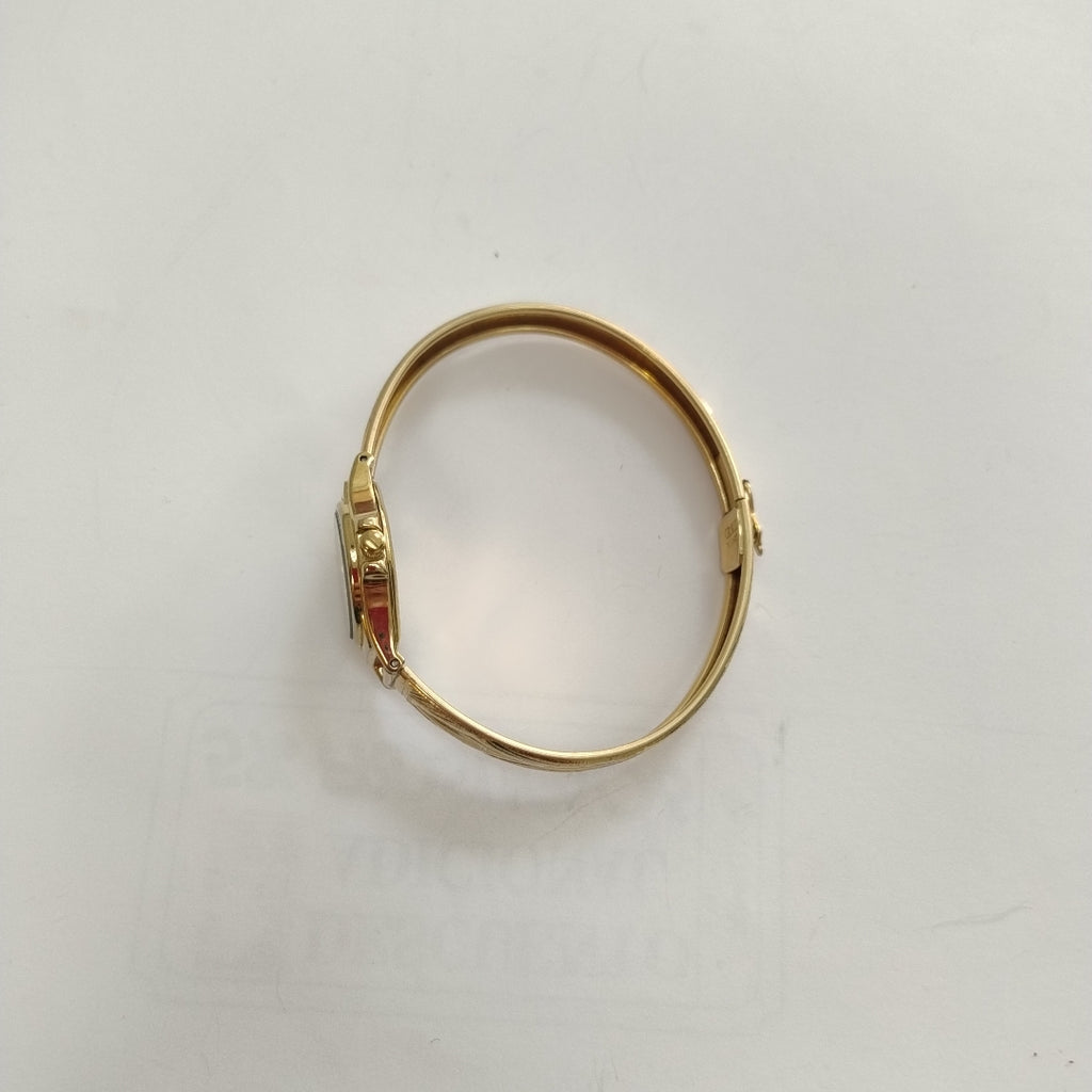 RELOJ CAJA ACERO PULSO ORO ORO 14 K 17.9 GRMS (SEMINUEVO)