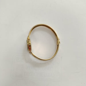 RELOJ CAJA ACERO PULSO ORO ORO 14 K 17.9 GRMS (SEMINUEVO)