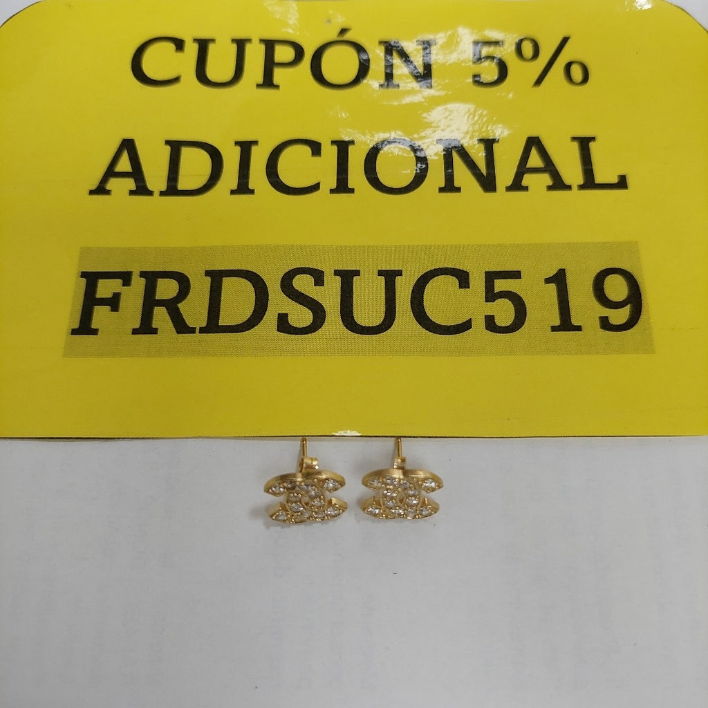BROQUELES PAR ORO 14 K 1.9 GRMS (SEMINUEVO)