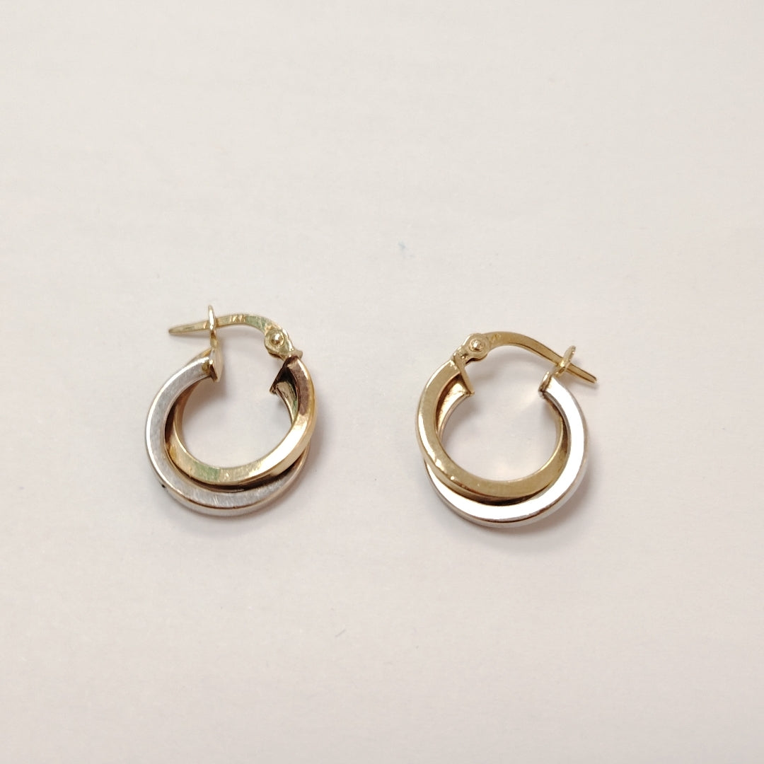 ARRACADAS PAR ORO 14 K 1,90 GRMS (SEMINUEVO)