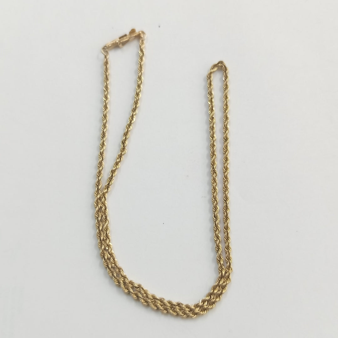 CADENA ORO 14 K 7.5 GRMS (SEMINUEVO)