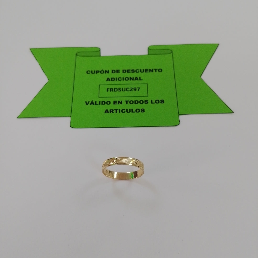 ARGOLLA ORO 10 K 1 GRMS (SEMINUEVO)