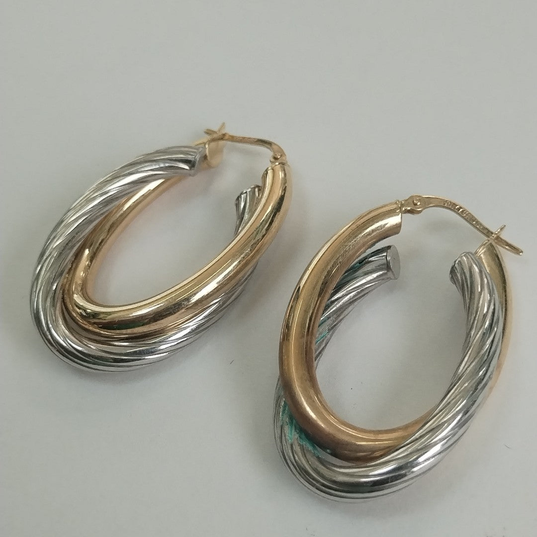 ARETES PAR ORO 8 K 4.3 GRMS (SEMINUEVO)