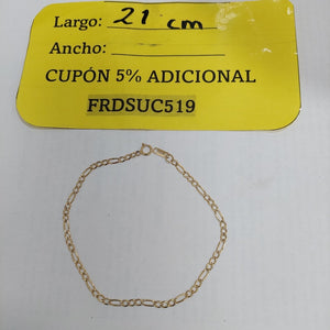 PULSERA ORO 14 K 1.7 GRMS (SEMINUEVO)