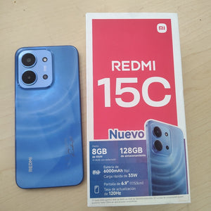 CELULAR XIAOMI REDMI 15C 25078RA3EL (2025) 128 GB 4 GB RAM (SEMINUEVO)