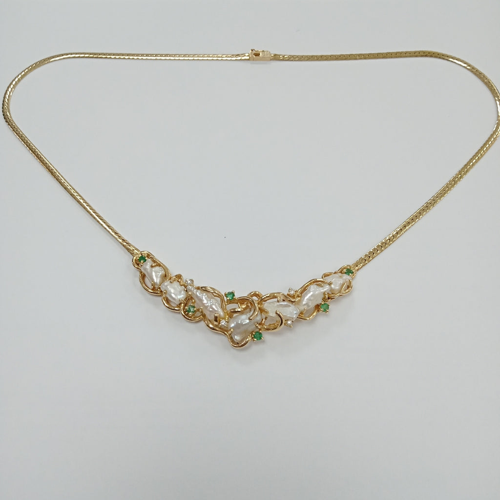 GARGANTILLA ORO 14 K 17.9 GRMS (SEMINUEVO)