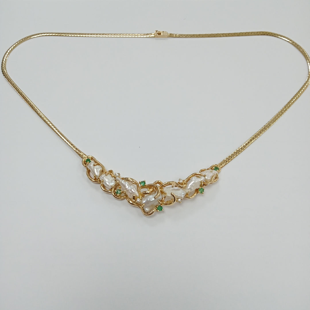 GARGANTILLA ORO 14 K 17.9 GRMS (SEMINUEVO)