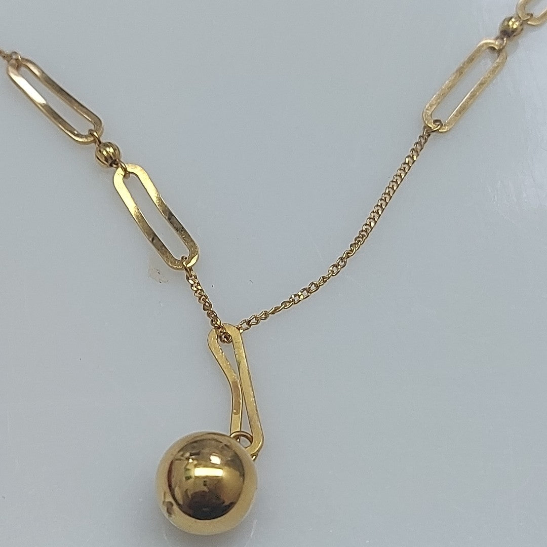 GARGANTILLA ORO 21 K 8.3 GRMS (SEMINUEVO)