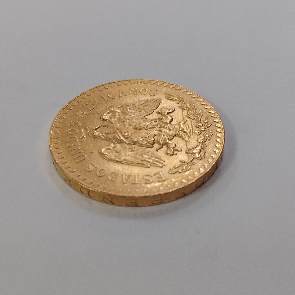 K1 41.6 GRMS 21 K IDENTIFICACIÓN MONEDA NOMINATIVA MONEDAS PESOS 50 PESO (SEMINUEVO)