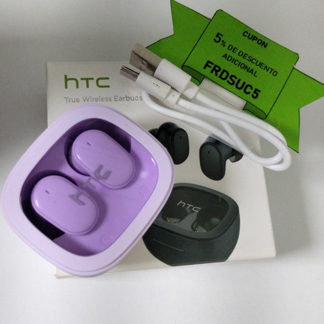 AUDIFONOS HTC EARBUDS 9 INALAMBRICO IN EAR (SEMINUEVO)