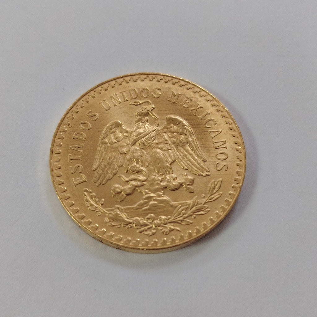 K1 41.6 GRMS 21 K IDENTIFICACIÓN MONEDA NOMINATIVA MONEDAS PESOS 50 PESO (SEMINUEVO)