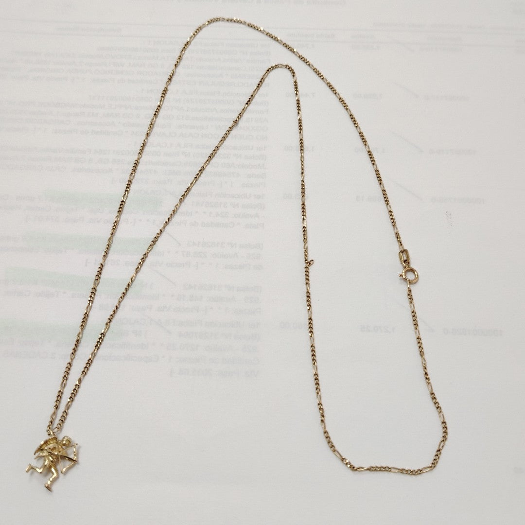 CADENA, DIJE ORO 14 K 4.3 GRMS (SEMINUEVO)