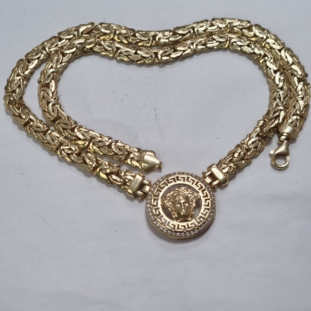 GARGANTILLA ORO 14 K 20.3 GRMS (SEMINUEVO)