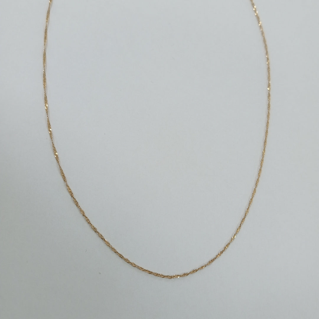 CADENA ORO 14 K 1,10 GRMS (SEMINUEVO)