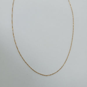 CADENA ORO 14 K 1,10 GRMS (SEMINUEVO)
