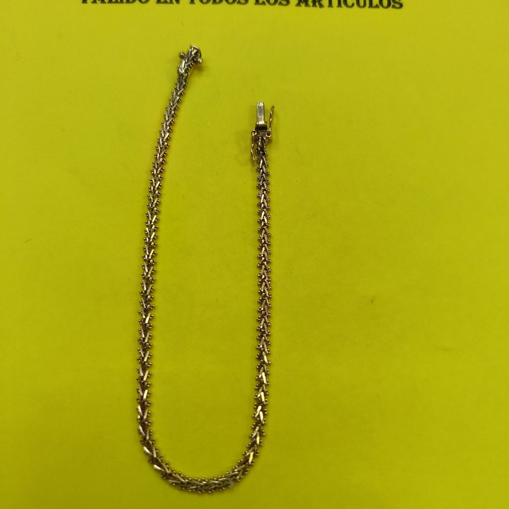 PULSERA ORO 18 K 6.4 GRMS (SEMINUEVO)