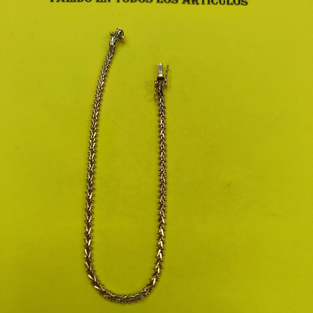 PULSERA ORO 18 K 6.4 GRMS (SEMINUEVO)