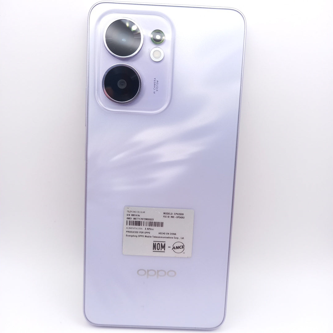 CELULAR OPPO RENO 13F 5G CPH2699 (2025) 256 GB 12 GB RAM (SEMINUEVO)