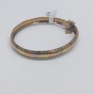 PULSERA ORO COMBINADO 10 K 18,80 GRMS (SEMINUEVO)