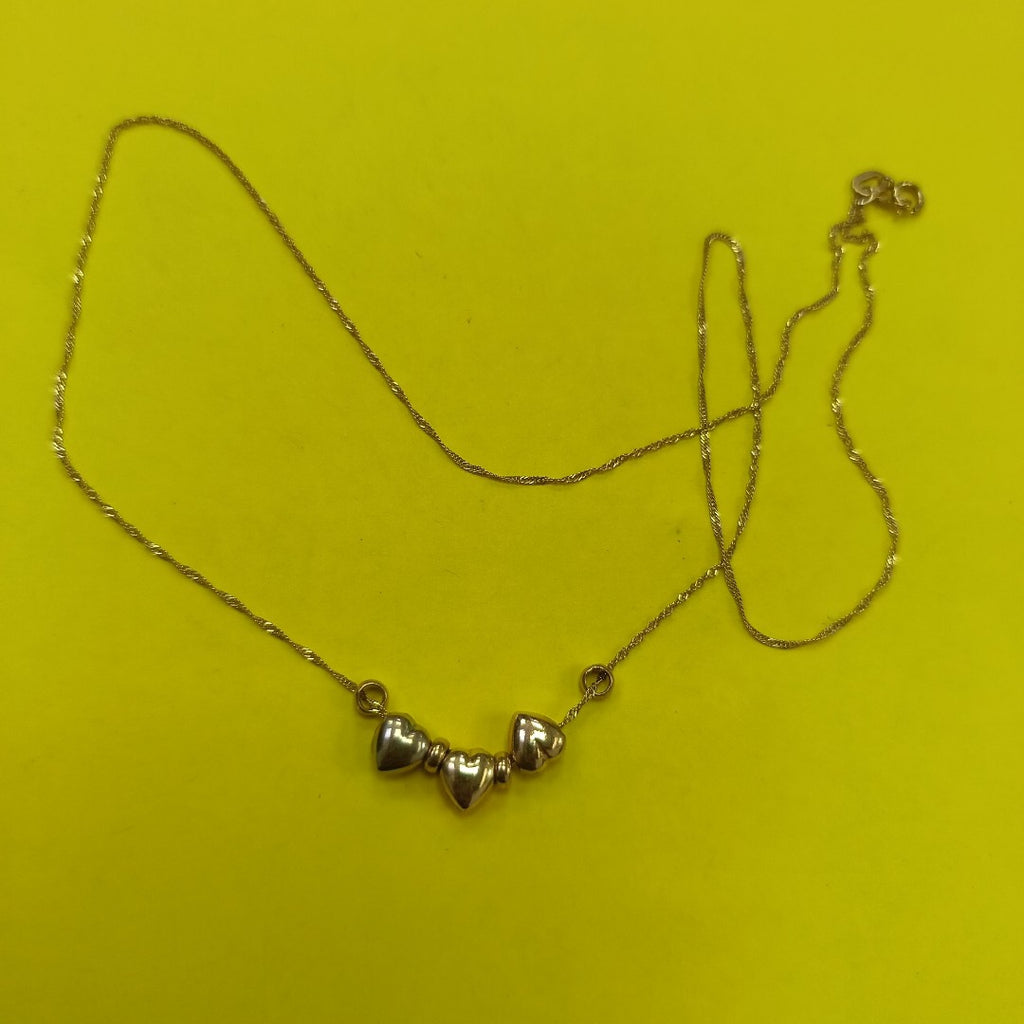 CADENA ORO COMBINADO 10 K 1,50 GRMS (SEMINUEVO)