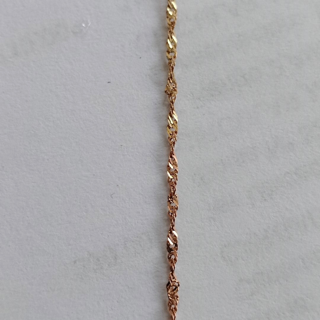 CADENA ORO 10 K 0.8 GRMS (SEMINUEVO)
