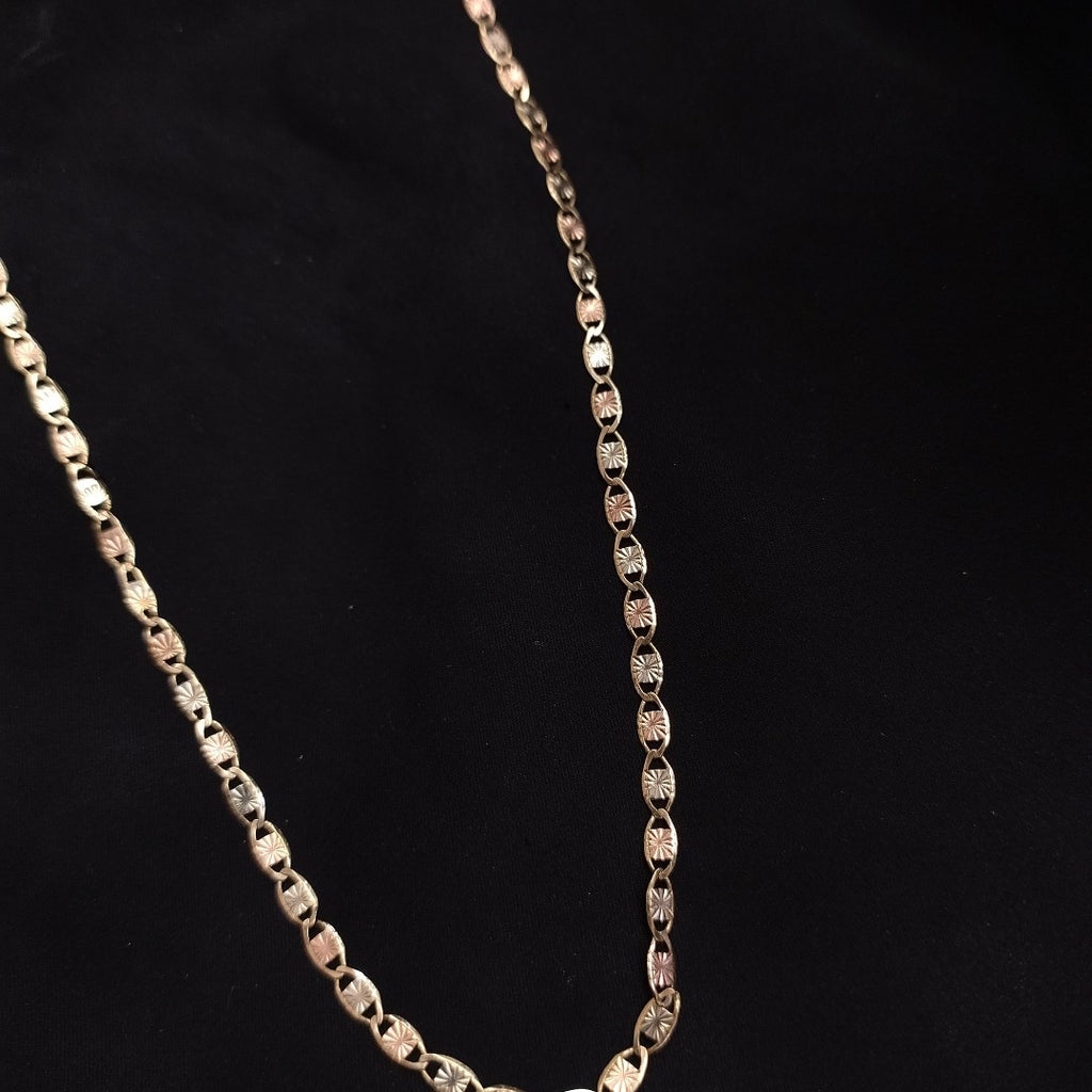 CADENA ORO COMBINADO 10 K 3,50 GRMS (SEMINUEVO)