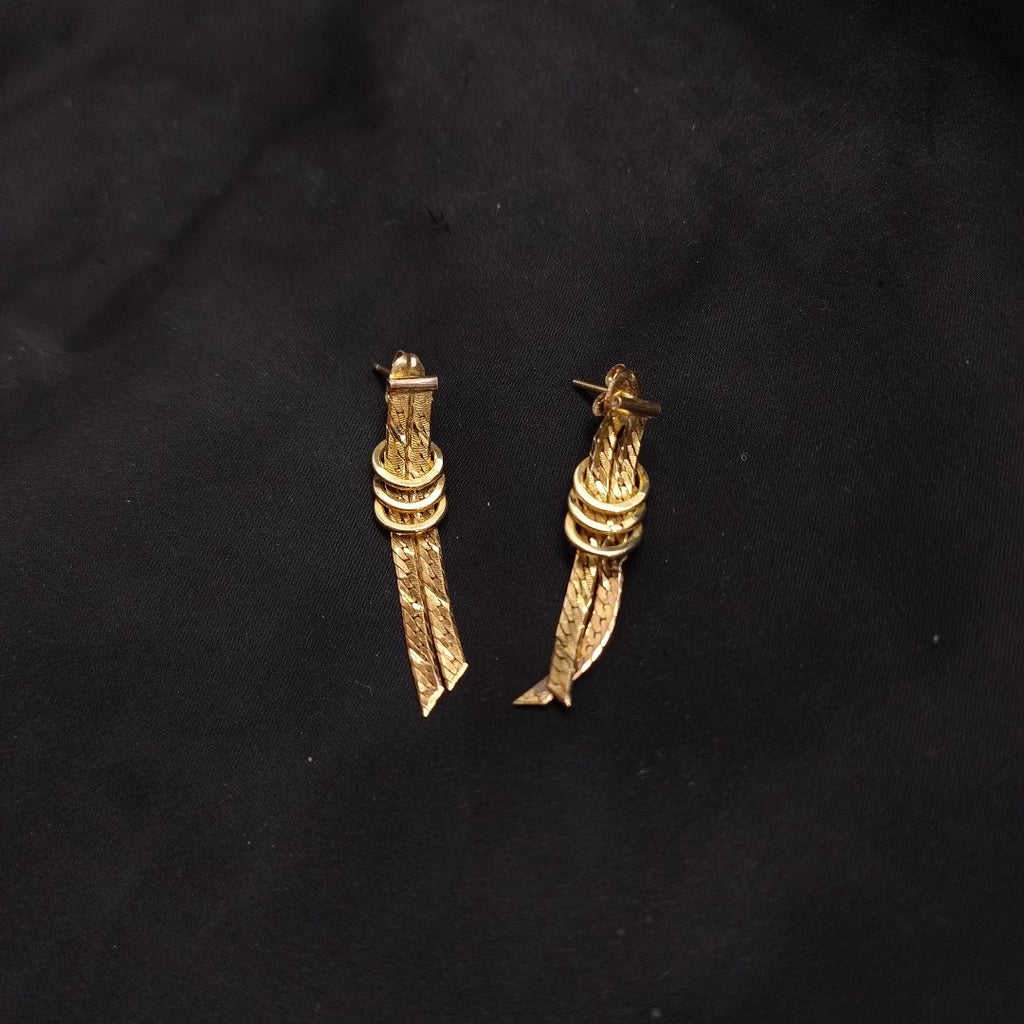 ARETES PAR ORO 14 K 2.9 GRMS (SEMINUEVO)